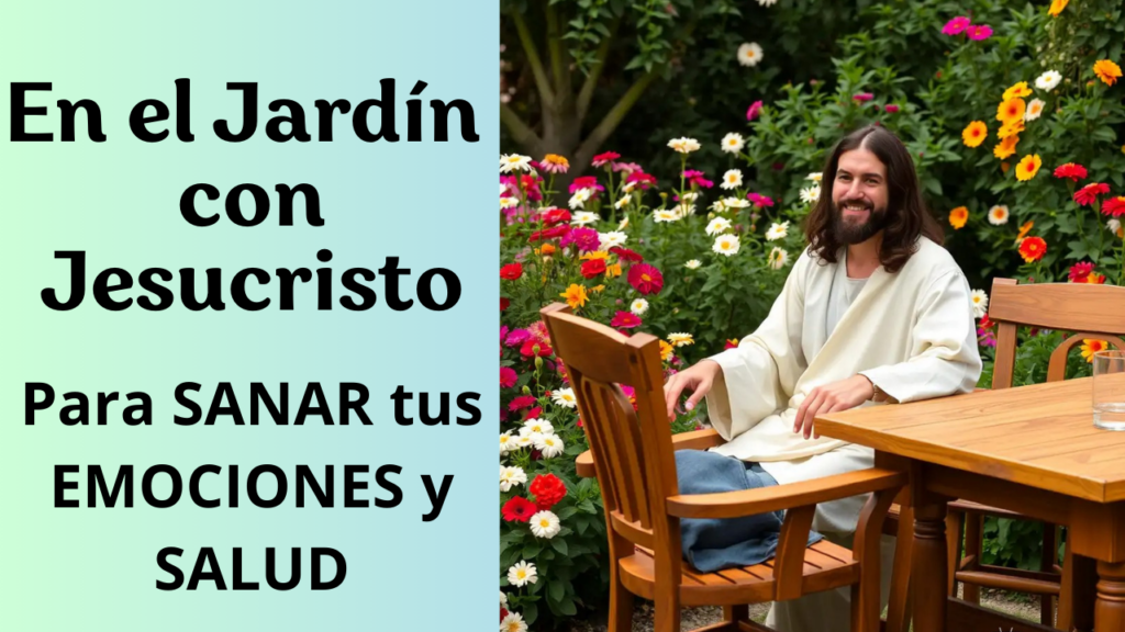 En el Jardín con Jesucristo. Terapia angelical. Sana física y emocionalmente con meditaciones